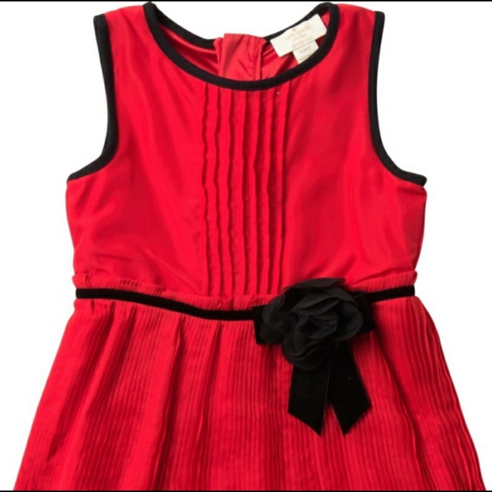 Kate Spade Pleated Chiffon Dress, Size 4T - Picture 12 of 15